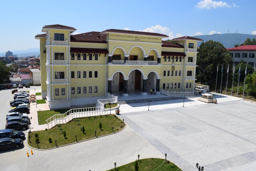 Uluslararası Balkan Üniversitesi (IBU) Üsküp Kampüs Görünümü