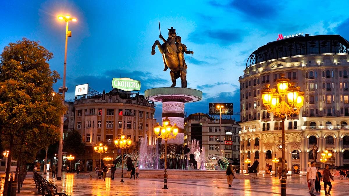 Makedonya Üsküp Meydanı ve Üniversite Yerleşkesi